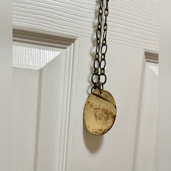 Handpainted Blue Parrot Bird Necklace Handmade Chain - Picture 11 of 11